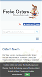 Mobile Screenshot of ostern-feiern.de